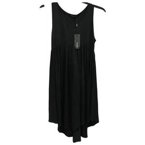 KILIG Women Summer Casual Dress Loose Pleated Sleeveless